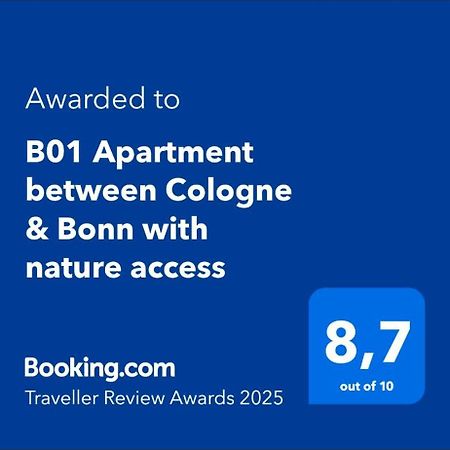 B01 Apartment Between Cologne & Bonn With Nature Access Тройсдорф Екстериор снимка